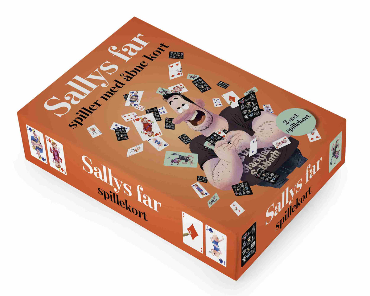 SALLYS FAR - SPILLEKORT TO SÆT