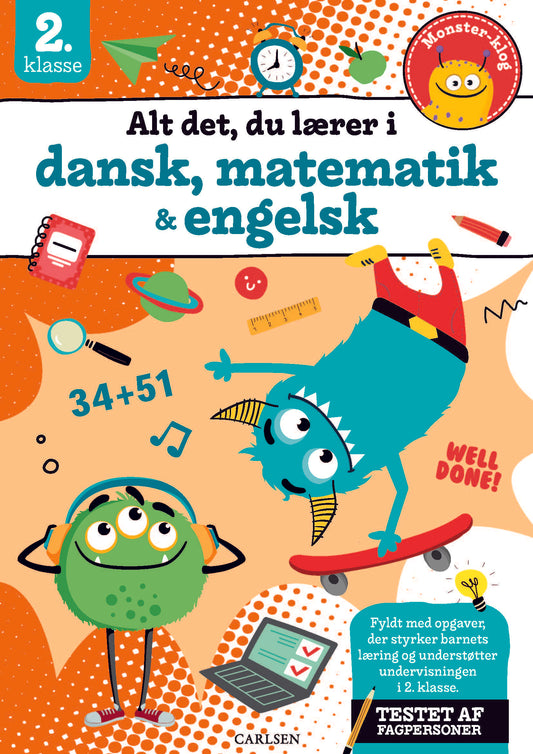 ALT DET, DU LÆRER I DANSK, MATEMATIK & ENGELSK - 2