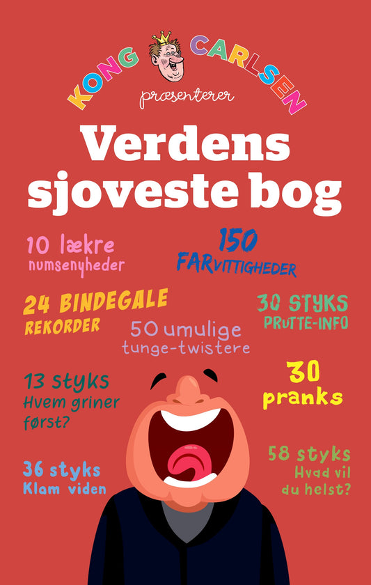KONG CARLSEN - VERDENS SJOVESTE BOG