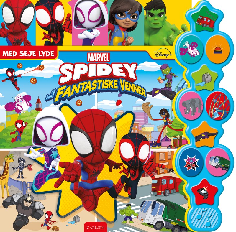 SPIDEY OG HANS FANTASTISKE VENNER - MED 10 SEJE LY
