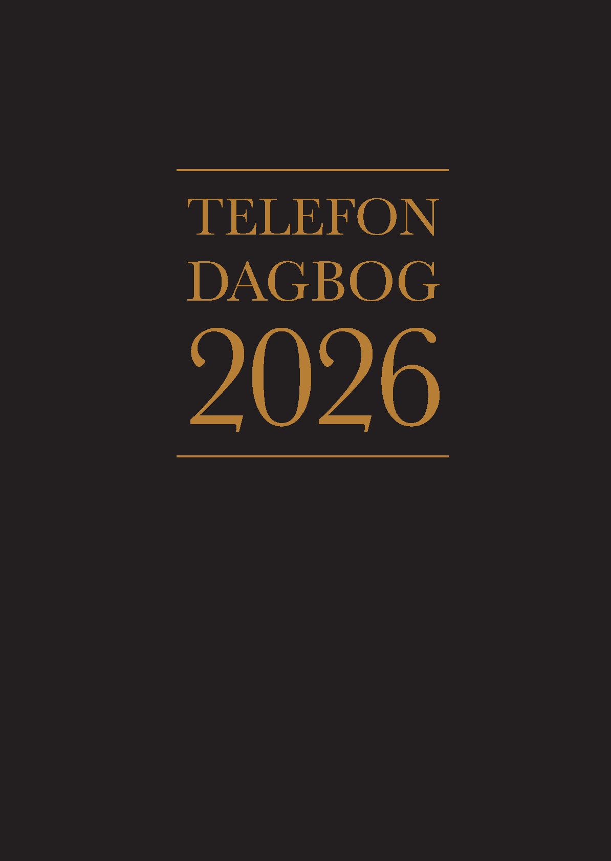 TELEFONDAGBOG 2026