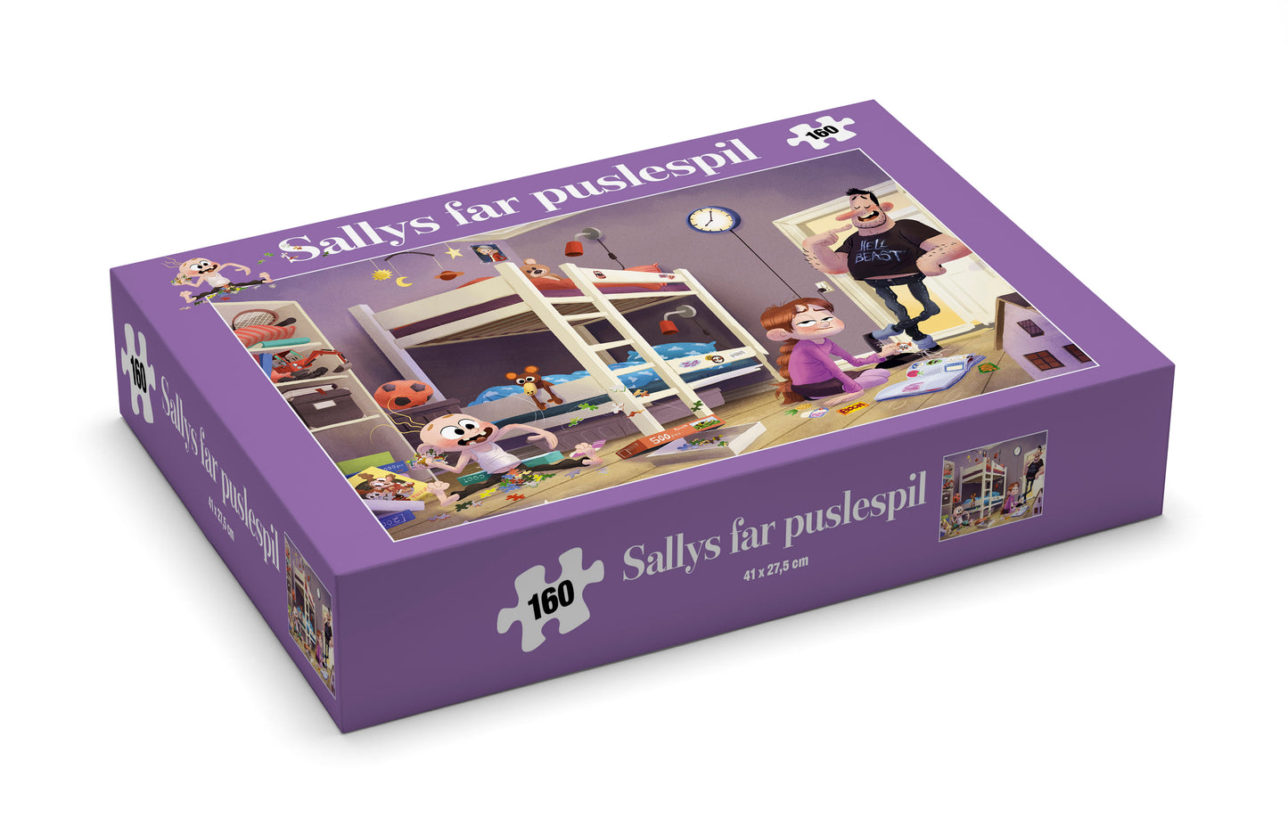 SALLYS FAR PUSLESPIL, 160 BRIKKER