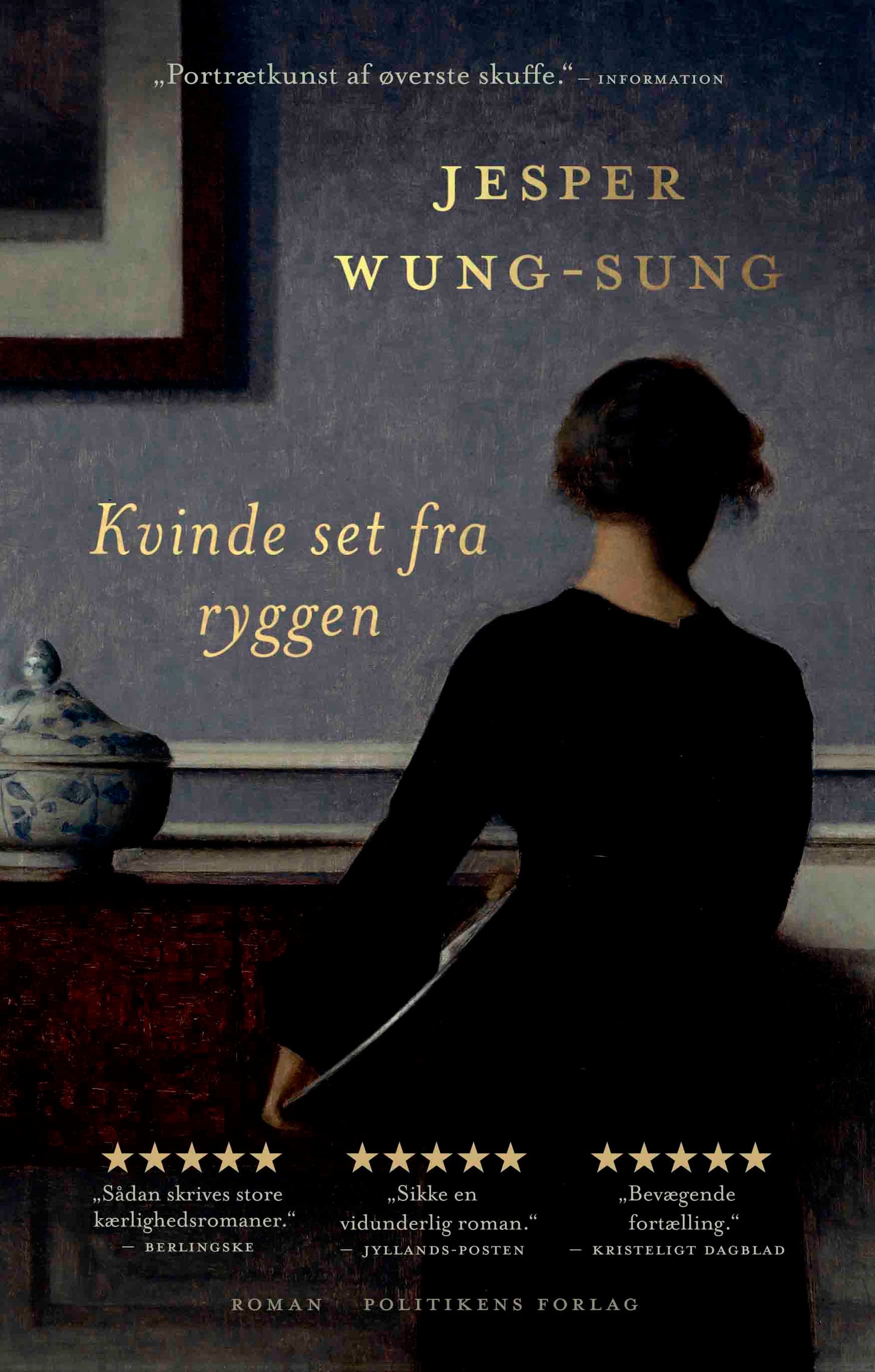 KVINDE SET FRA RYGGEN