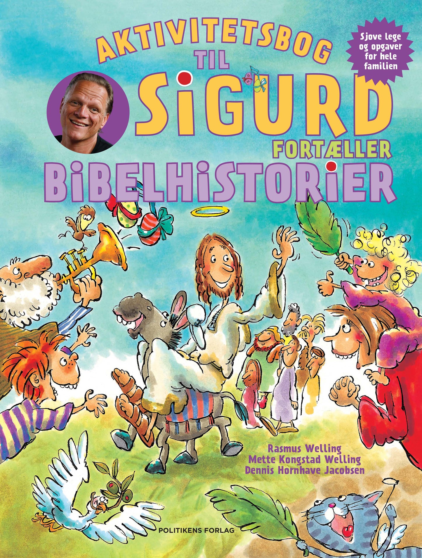 SIGURD FORTÆLLER BIBELHISTORIER - AKTIVITETSBOG