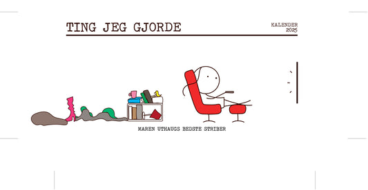 TING JEG GJORDE - KALENDER 2025