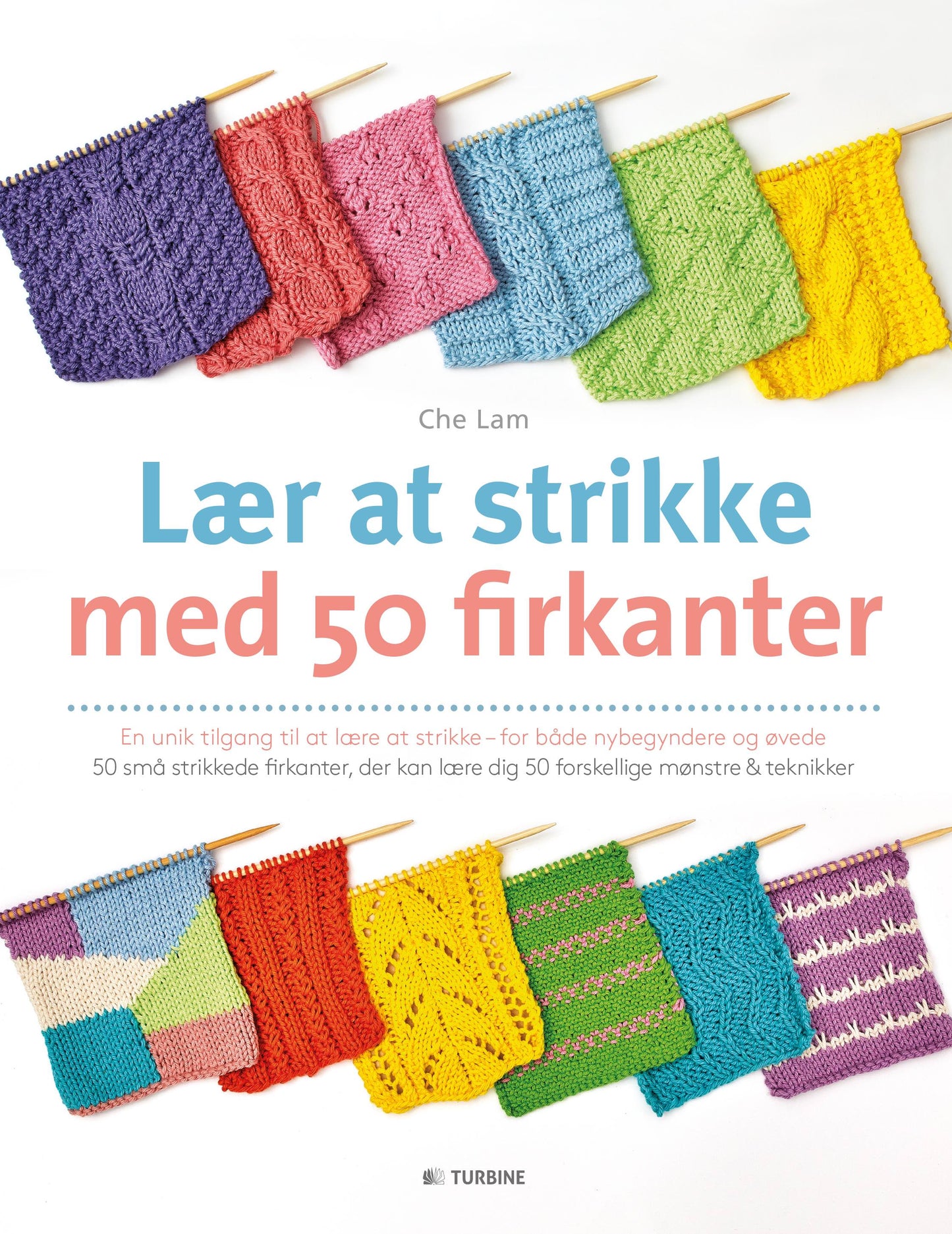 LÆR AT STRIKKE MED 50 FIRKANTER