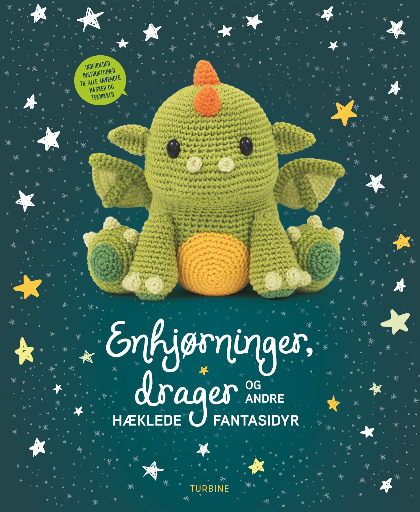 ENHJØRNINGER, DRAGER OG ANDRE HÆKLEDE FANTASIDYR