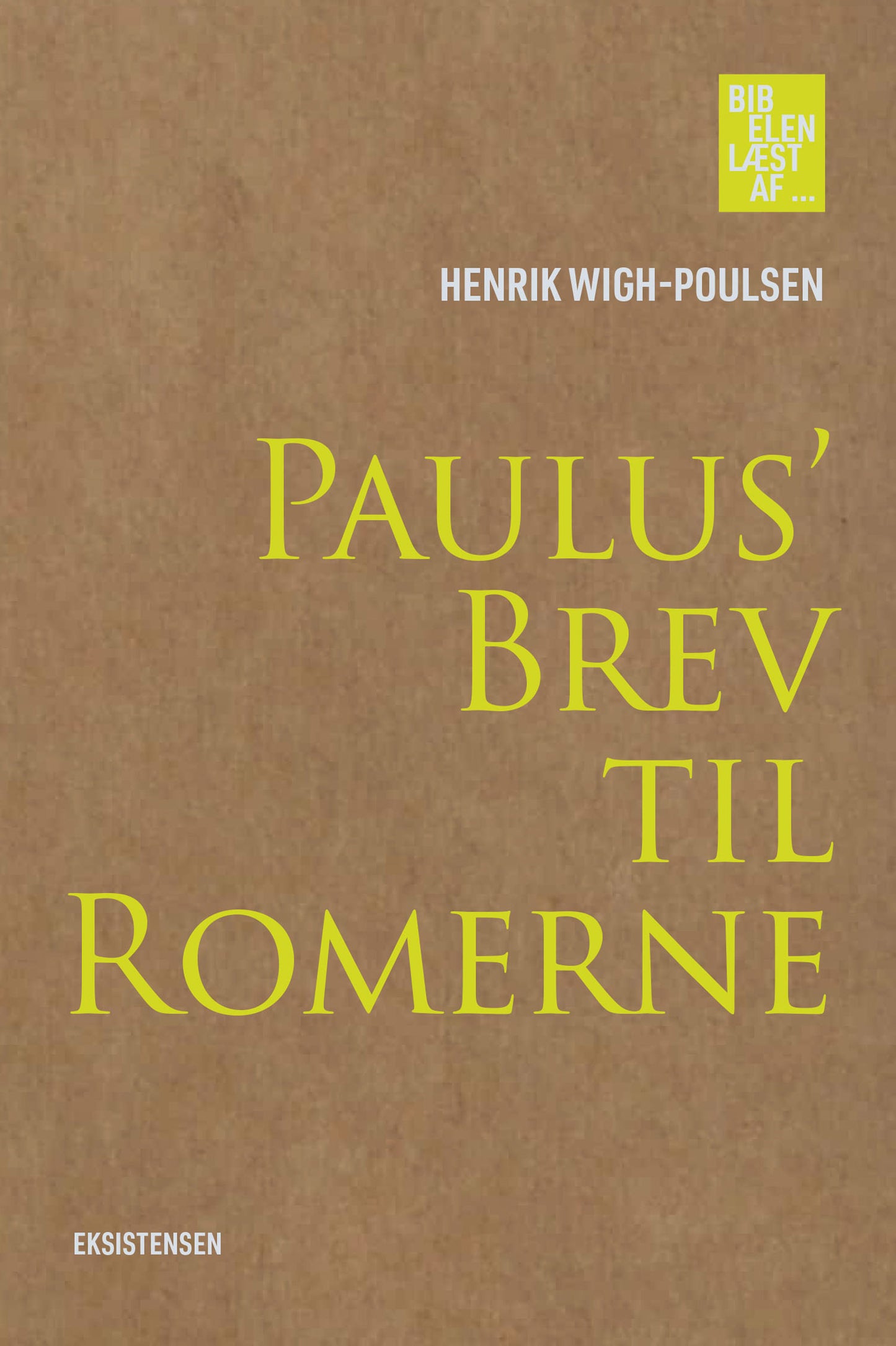 PAULUS' BREV TIL ROMERNE
