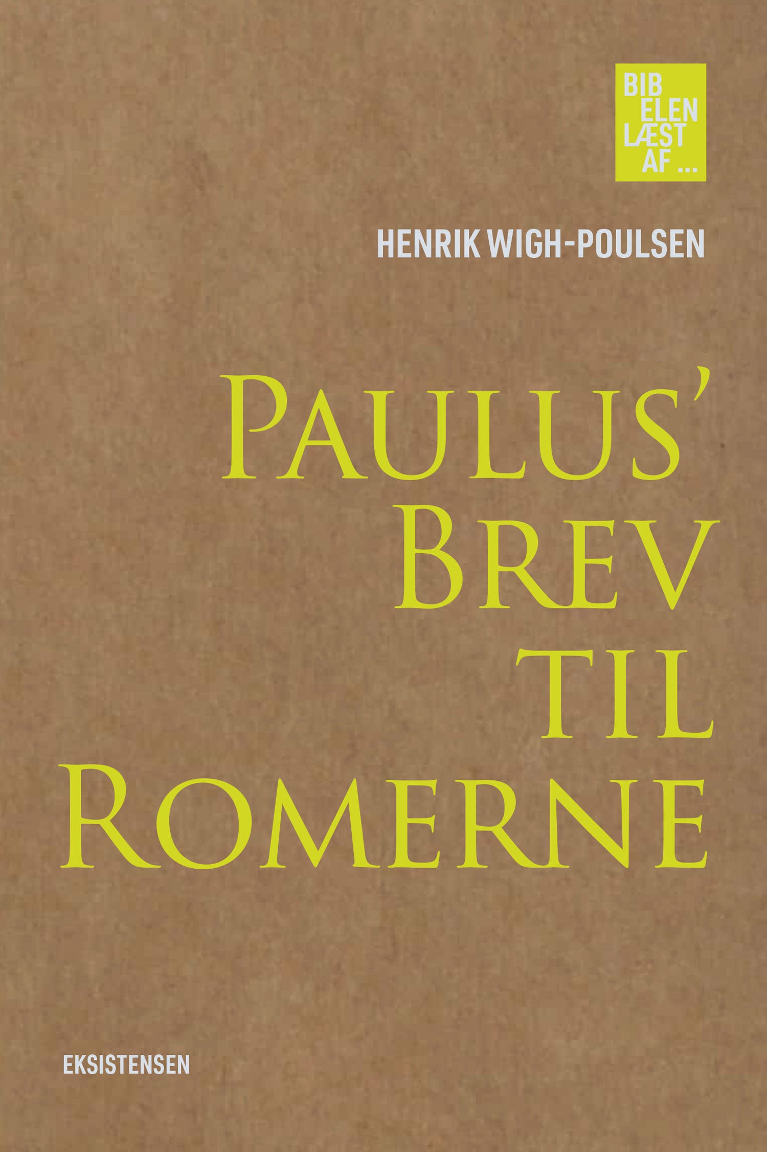PAULUS' BREV TIL ROMERNE