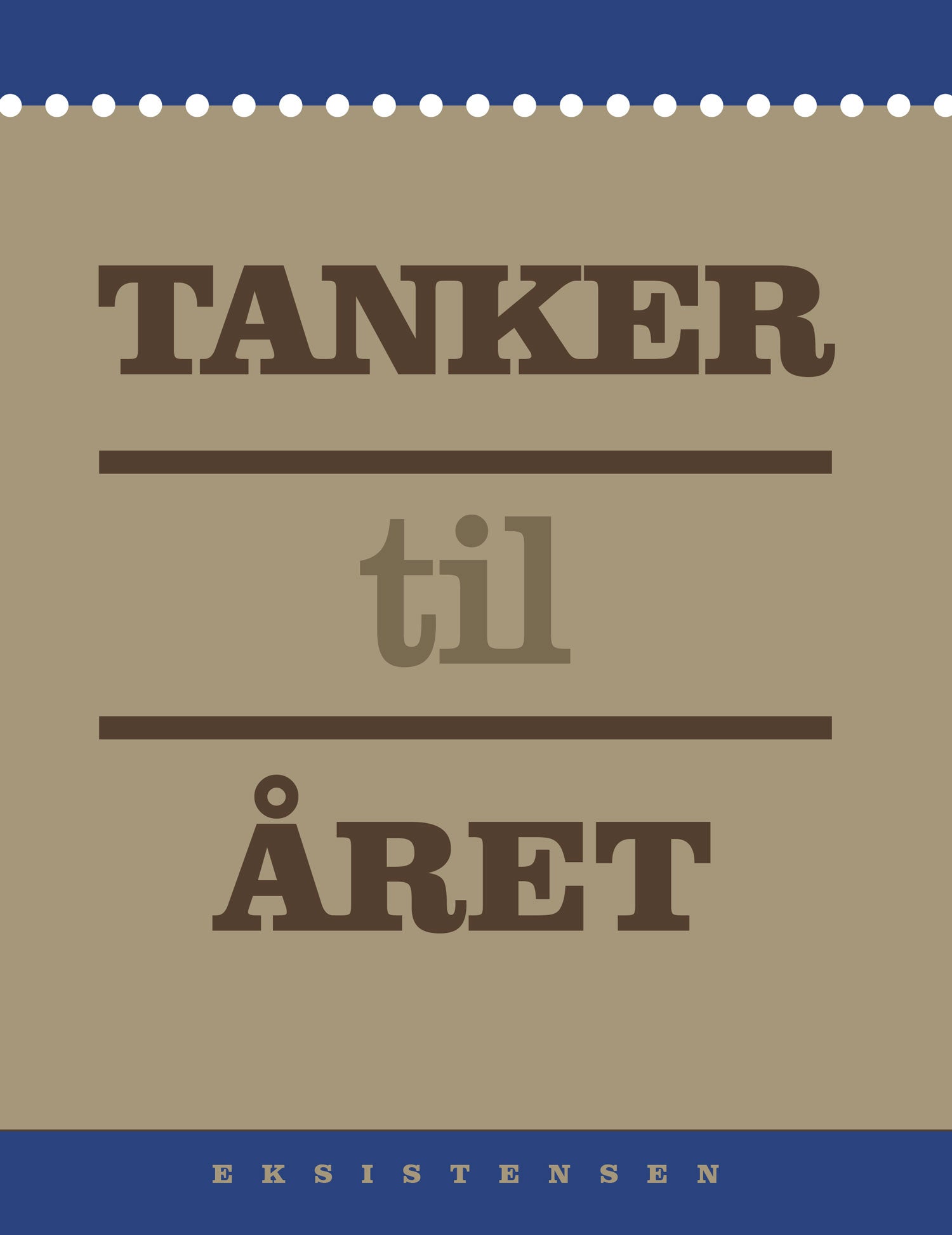 TANKER TIL ÅRET