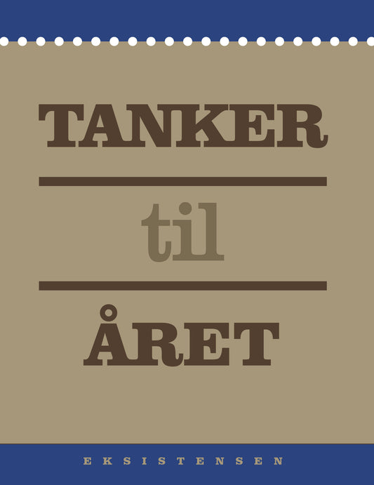 TANKER TIL ÅRET