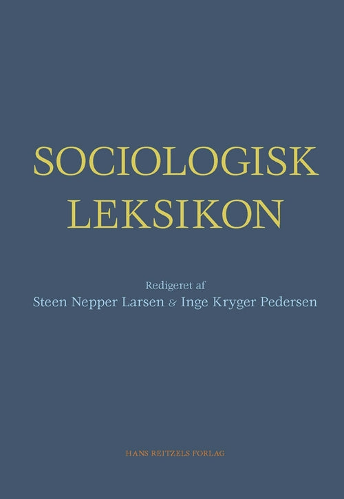 SOCIOLOGISK LEKSIKON