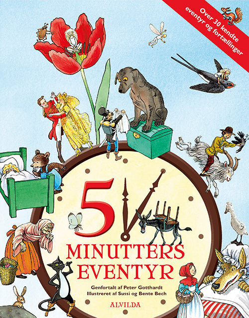5 MINUTTERS EVENTYR (OVER 30 KENDTE EVENTYR)