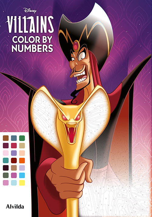 VILLAINS - COLOR BY NUMBER - DELUXE