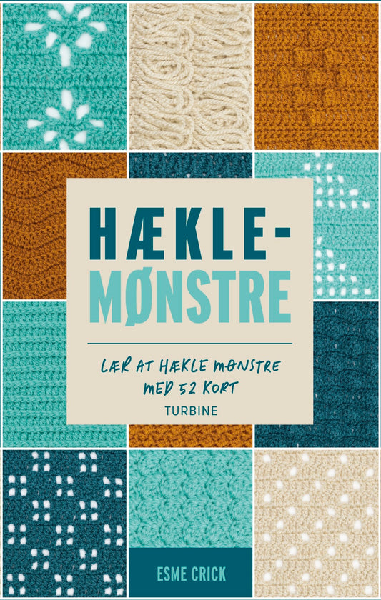 HÆKLEMØNSTRE - LÆR AT HÆKLE MØNSTRE MED 52 KORT