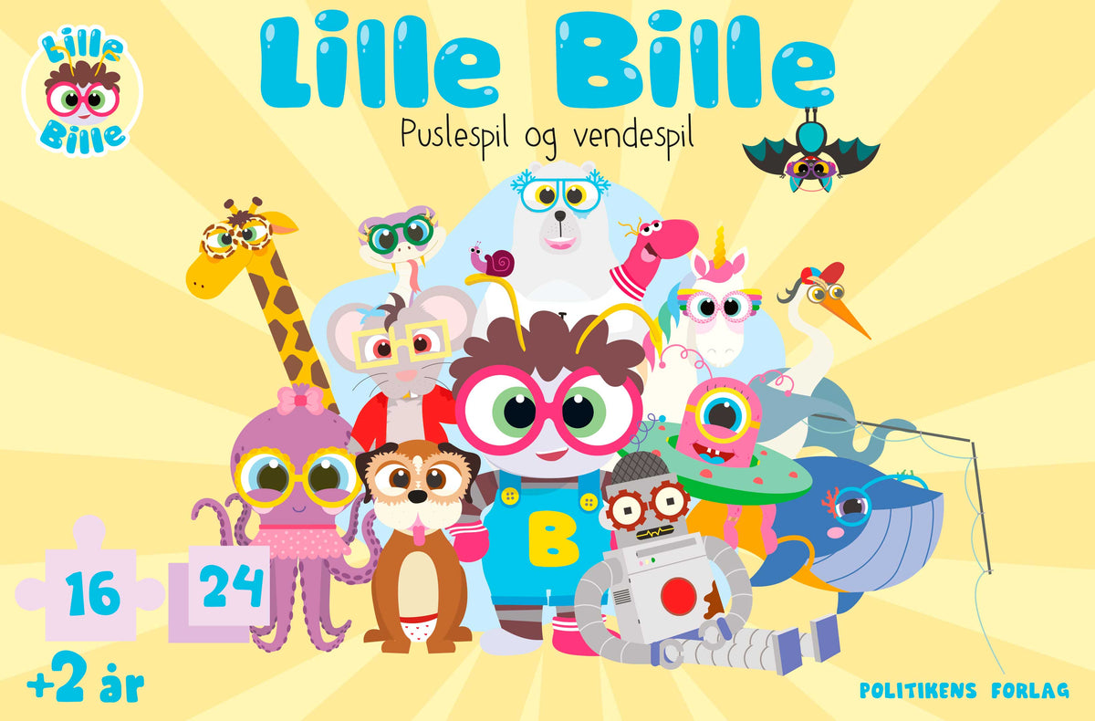 LILLE BILLE PUSLESPIL OG VENDESPIL