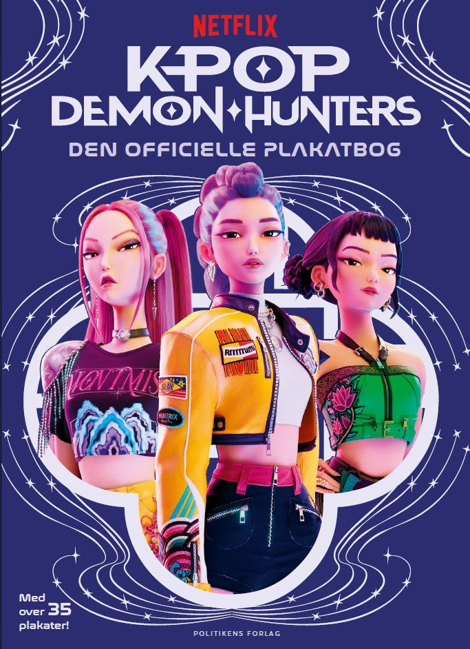 KPOP DEMON HUNTERS: DEN OFFICIELLE PLAKATBOG