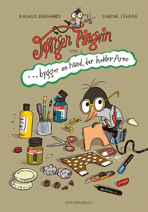 JØRGEN PINGVIN BYGGER EN HUND, DER HEDDER ARNE