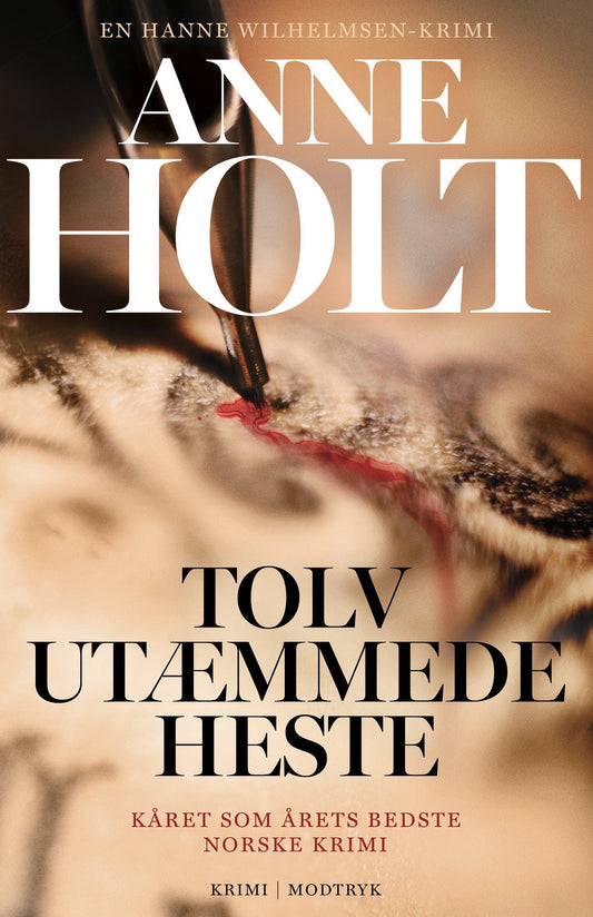 TOLV UTÆMMEDE HESTE
