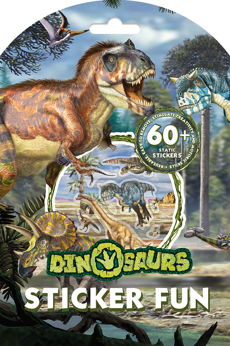 DINOSAURER SJOV MED KLISTERMÆRKER