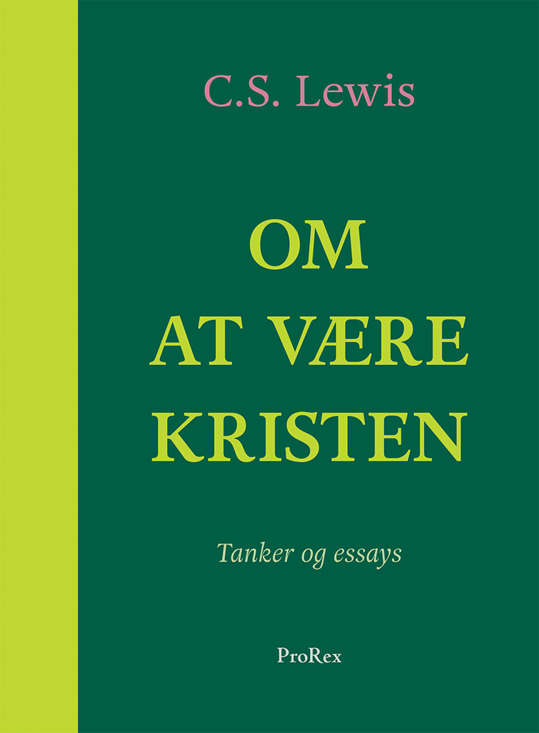 OM AT VÆRE KRISTEN