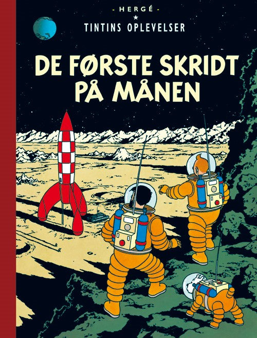 DE FØRSTE SKRIDT PÅ MÅNEN