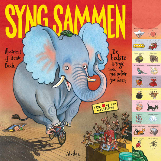 SYNG SAMMEN - DE BEDSTE SANGE MELODIER FOR BØRN