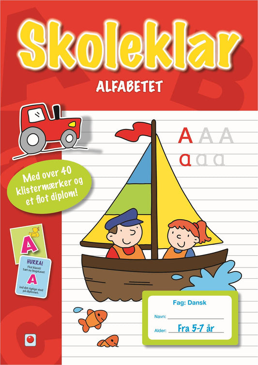 AKTIVITETSBOG SKOLEKLAR ALFABETET
