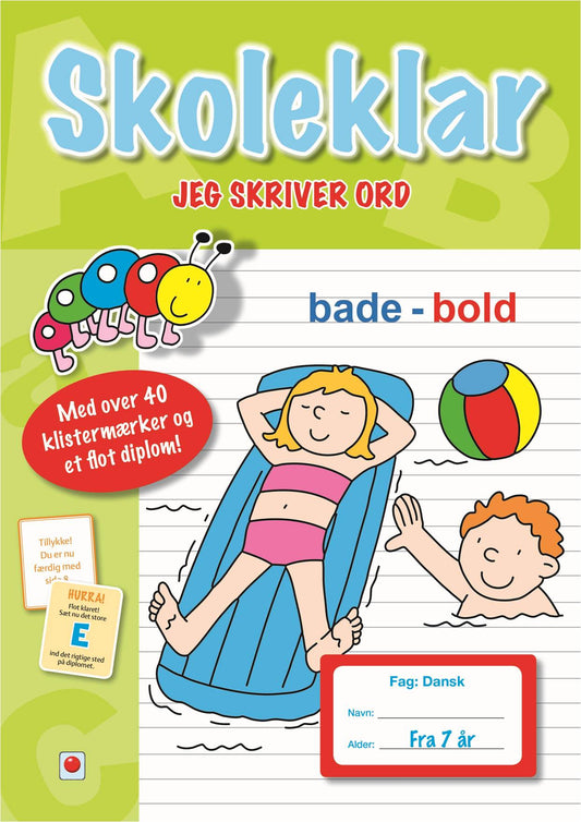 SKOLEKLAR JEG SKRIVER ORD