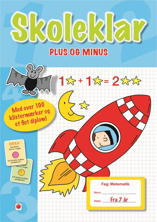AKTIVITETSBOG SKOLEKLAR PLUS OG MINUS