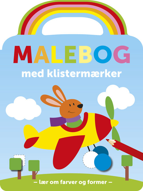 MALEBOG MED KLISTERMÆRKER: FLYVER