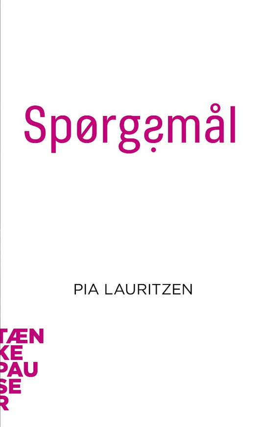 SPØRGSMÅL - TÆNKEPAUSER 28