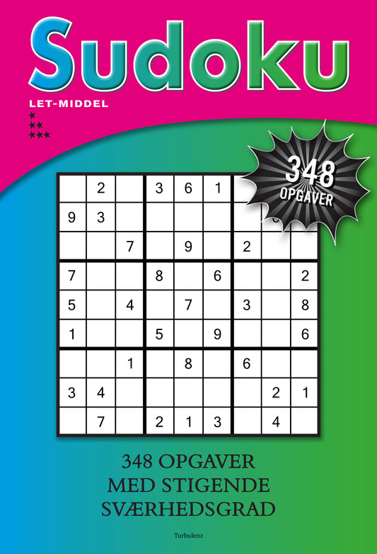 SUDOKU LET/MIDDEL