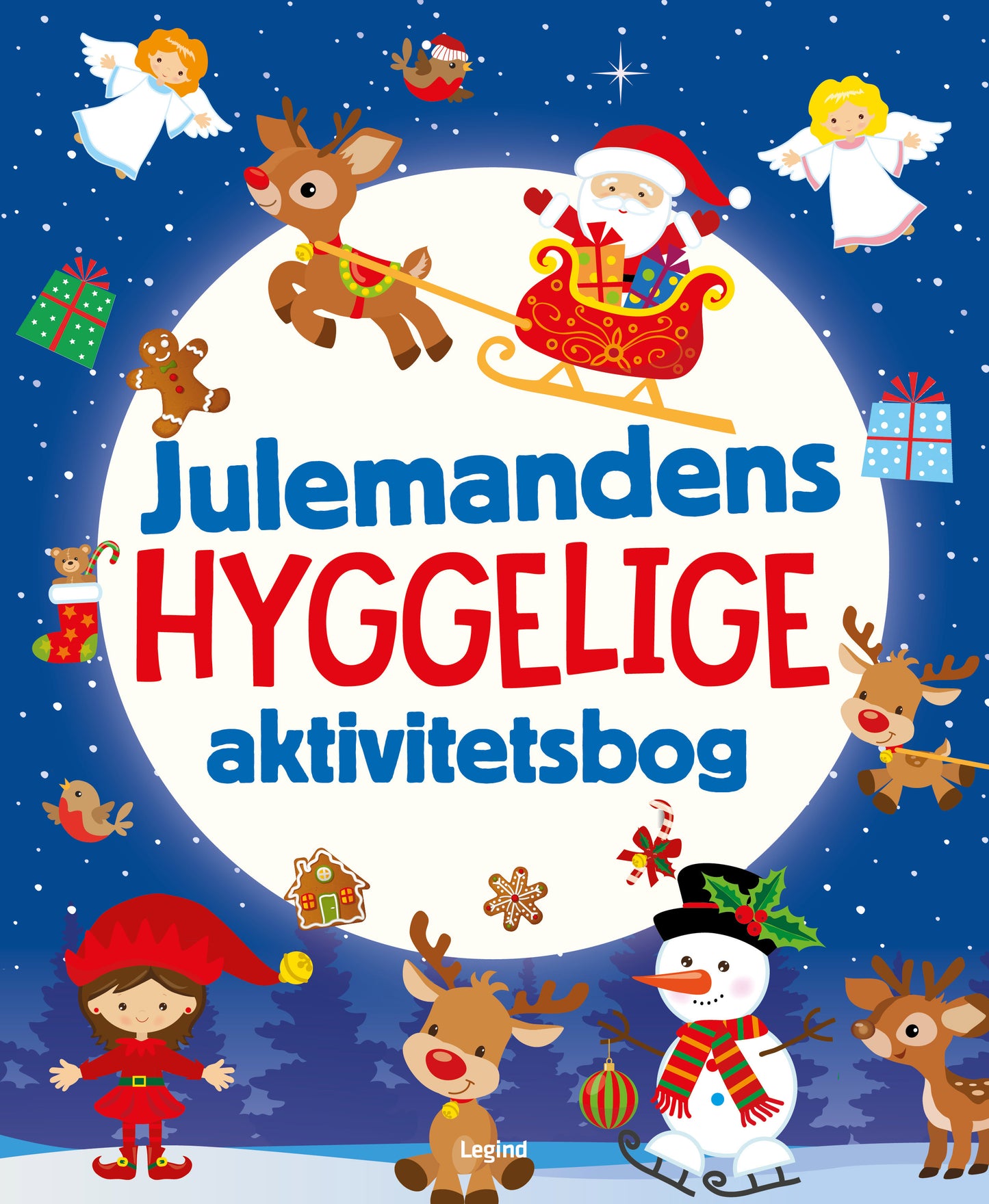 JULEMANDENS HYGGELIGE AKTIVITETSBOG
