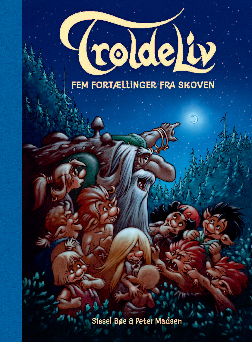 TROLDELIV - FEM FORTÆLLINGER FRA SKOVEN (BLÅ)