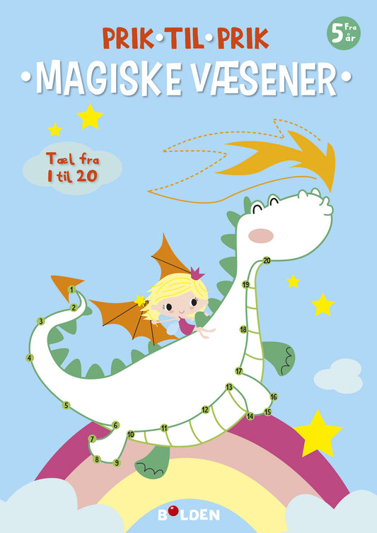 PRIK TIL PRIK MAGISKE VÆSNER - TÆL FRA 10 TIL 10