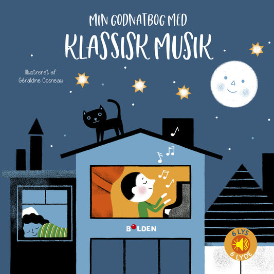 MIN GODNATBOG MED KLASSISK MUSIK MED LYD OG LYS