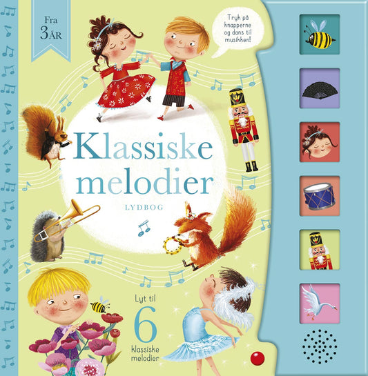 KLASSISKE MELODIER LYDBOG