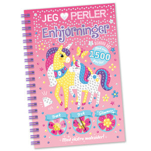 DIAMOND ART - JEG ELSKER PERLER - ENHJØRNINGER