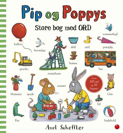 PIP OG POPPYS STORE BOG MED ORD