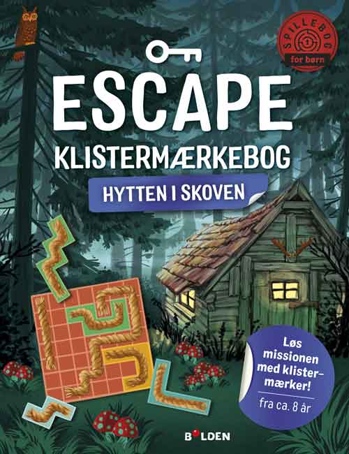 ESCAPE STICKERBOG 3 - HYTTEN I SKOVEN