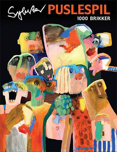 LEIF SYLVESTER PUSLESPIL 1000 BRIKKER