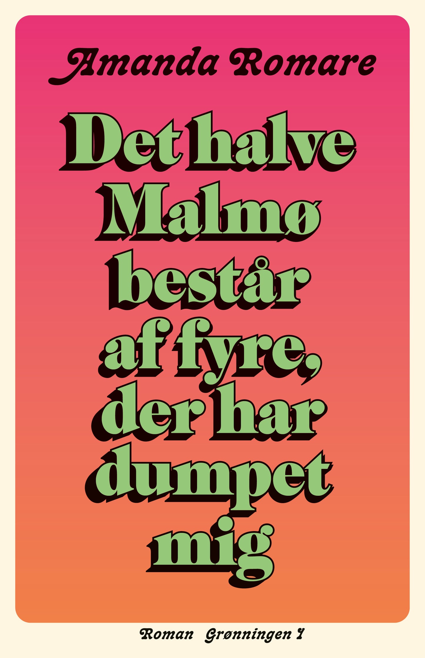 DET HALVE MALMØ BESTÅR AF FYRE, DER HAR DUMPET MIG