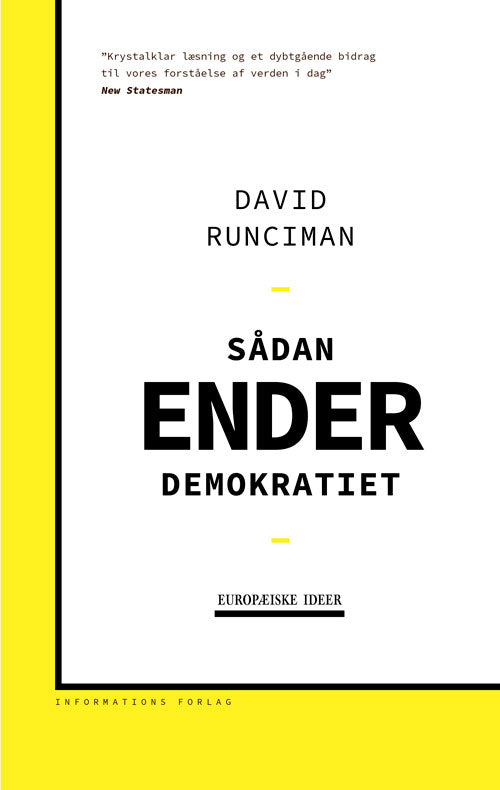 SÅDAN ENDER DEMOKRATIET