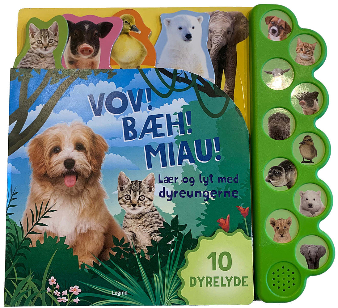 LÆR OG LYT MED DYREUNGER - 10 LYDE, 2. UDG.