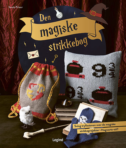 DEN MAGISKE STRIKKEBOG - FOR ALLE HARRY POTTER FAN