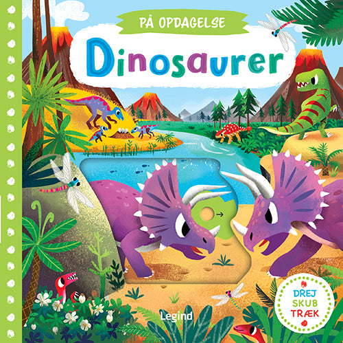 PÅ OPDAGELSE - DINOSAURER DREJ, SKUB OG TRÆK