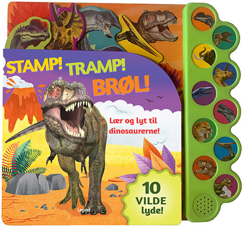 LÆR OG LYT TIL DINOSAURER