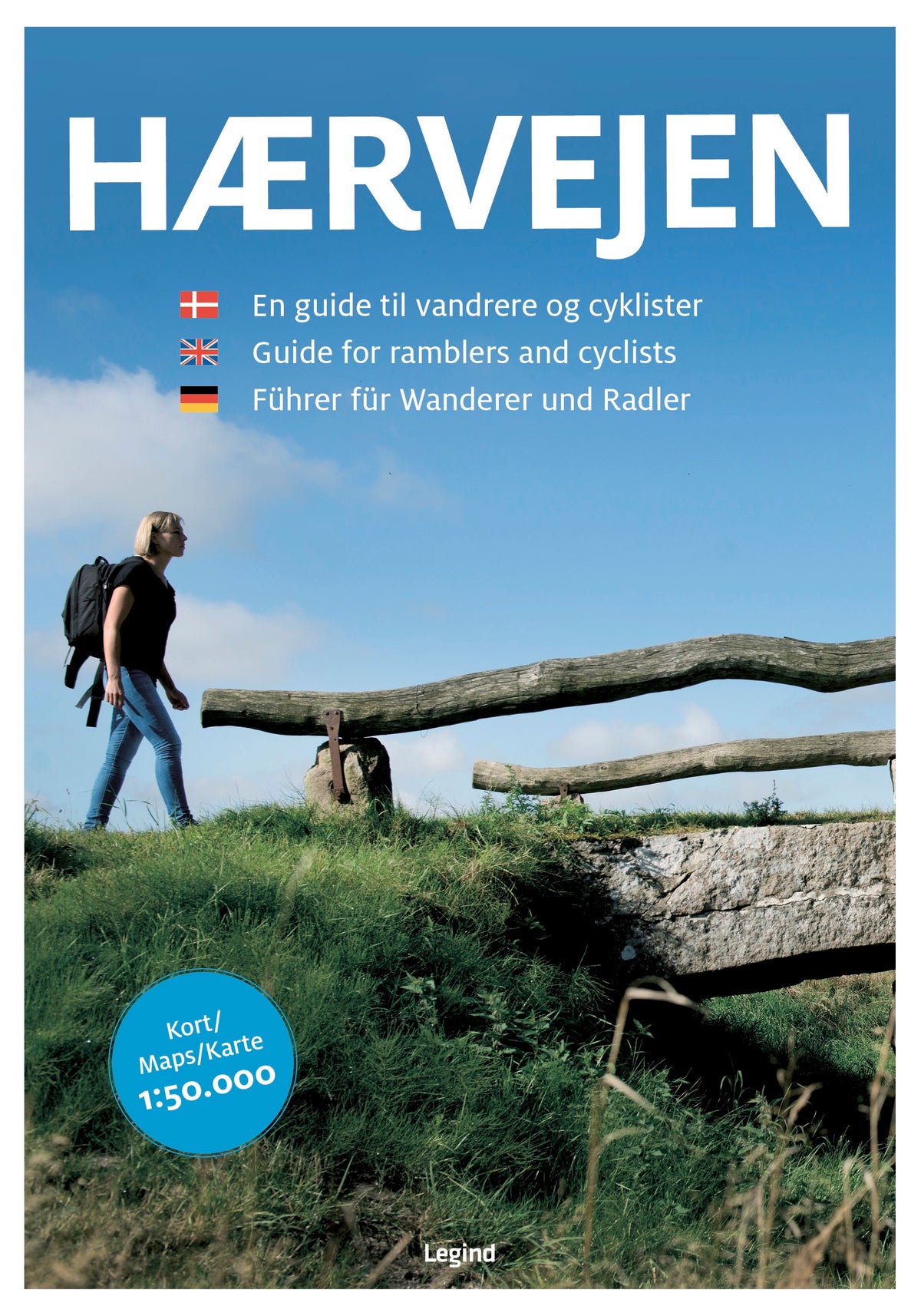 HÆRVEJEN - DANSK, ENGELSK OG TYSK