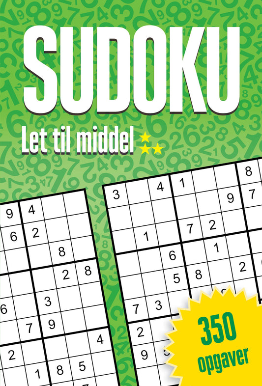 SUDOKU - LET TIL MIDDEL